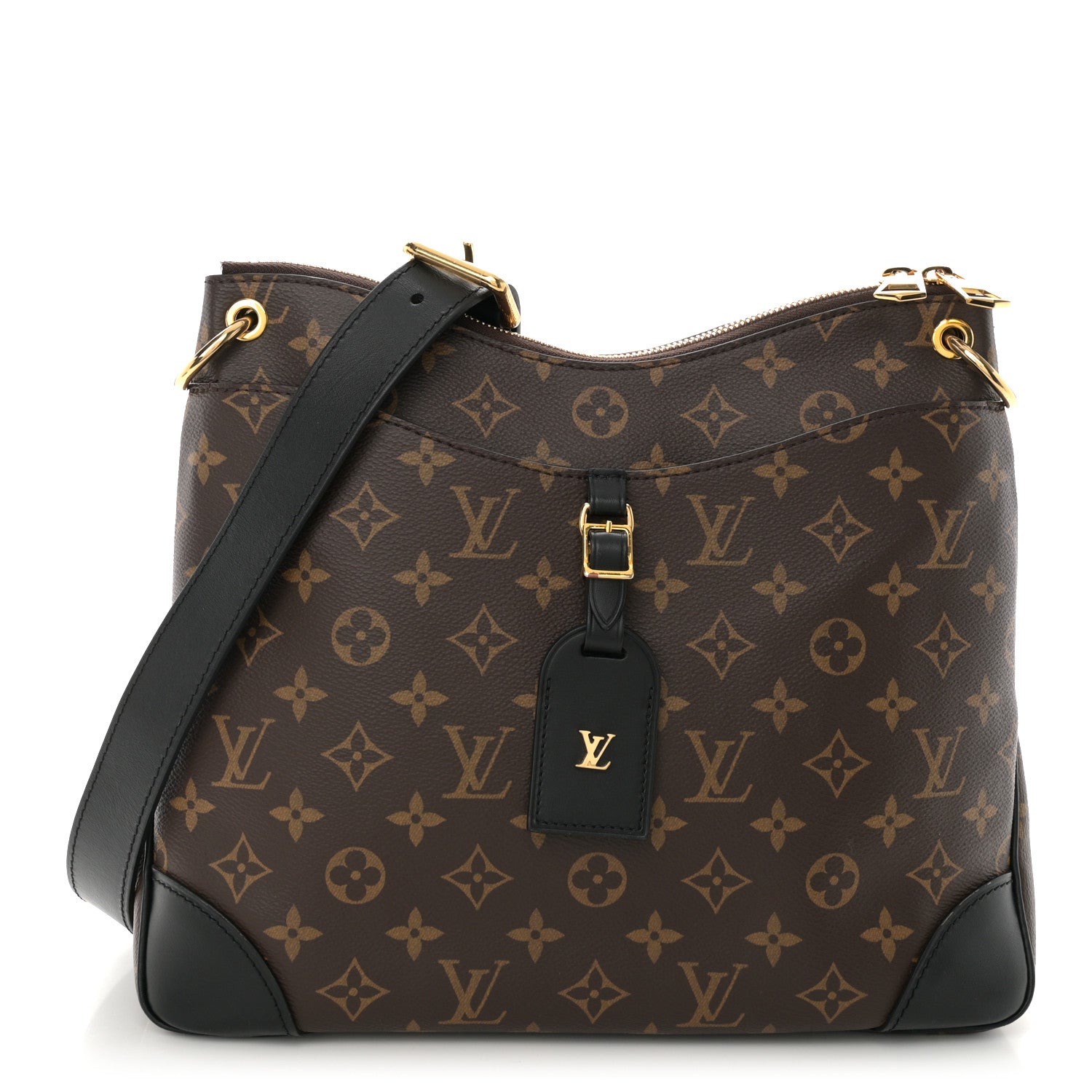 Louis Vuitton Monogram Odeon MM Black 1 of 10