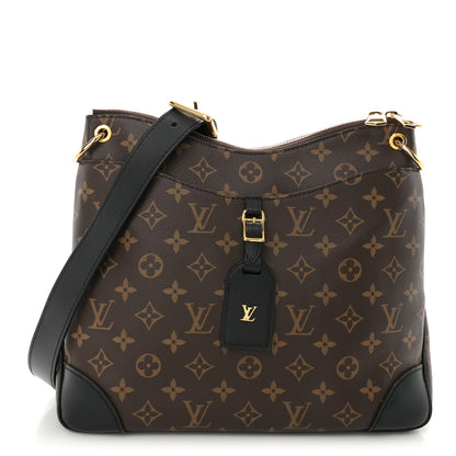 Louis Vuitton Monogram Odeon MM Black 1 of 10