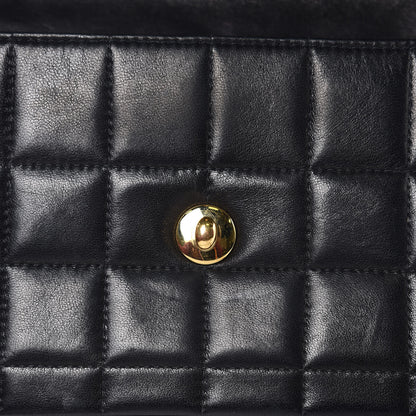 Chanel Lambskin East West Chocolate Bar Flap Black 13 of 14