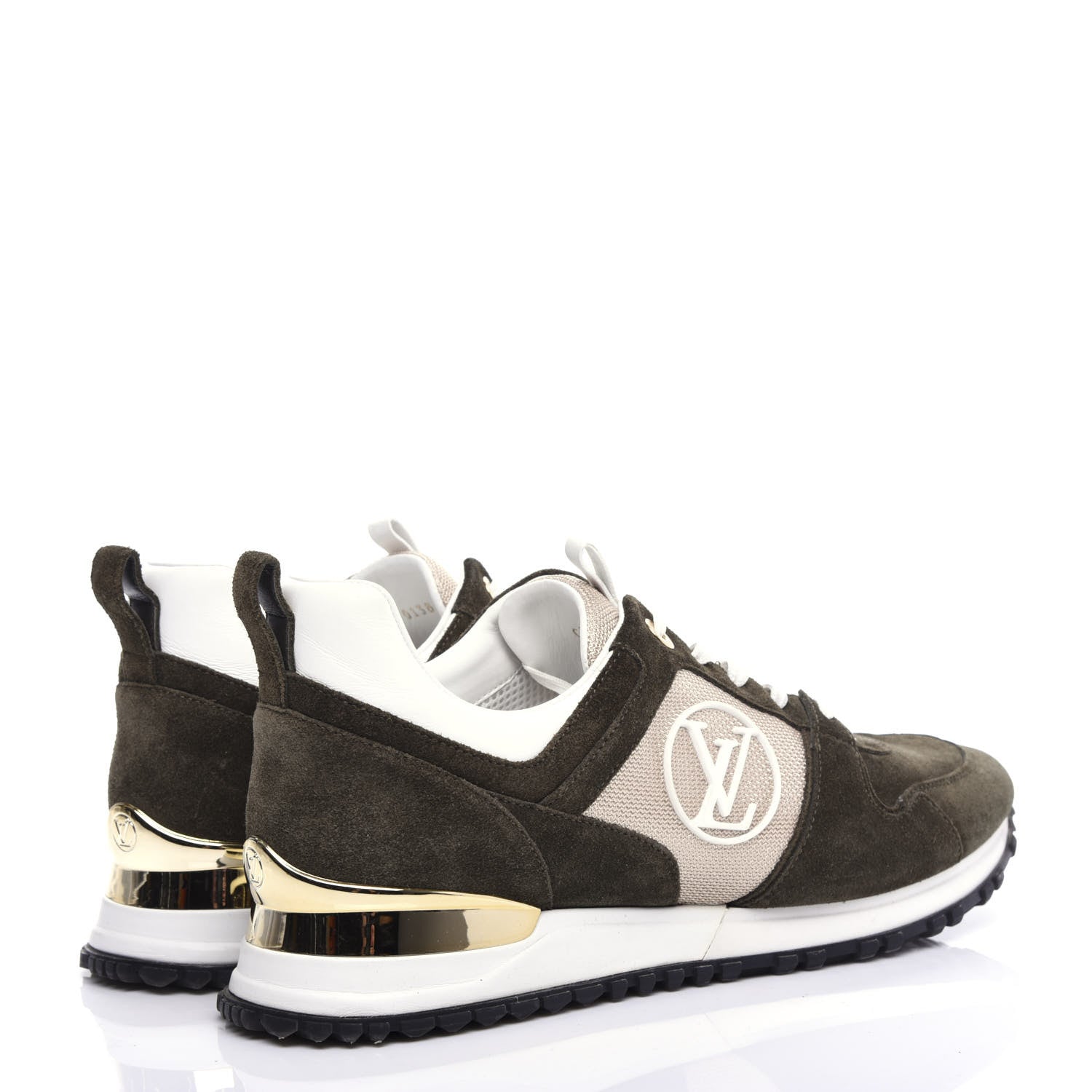 Louis Vuitton Calfskin Suede Run Away Sneakers 41 4 of 9