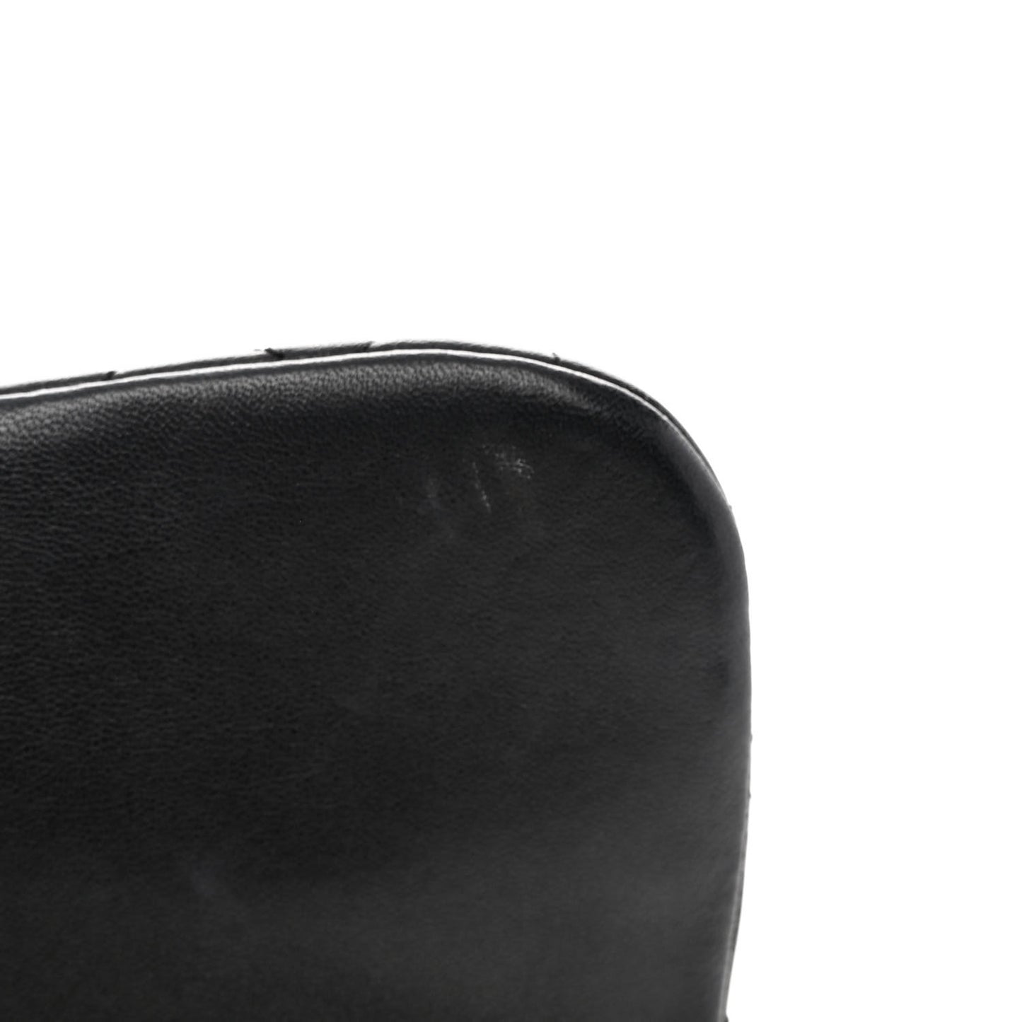 Lambskin Quilted Medium Westminster Pearl Flap Black