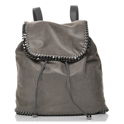 Stella McCartney Shaggy Deer Falabella Backpack Grey 1 of 8