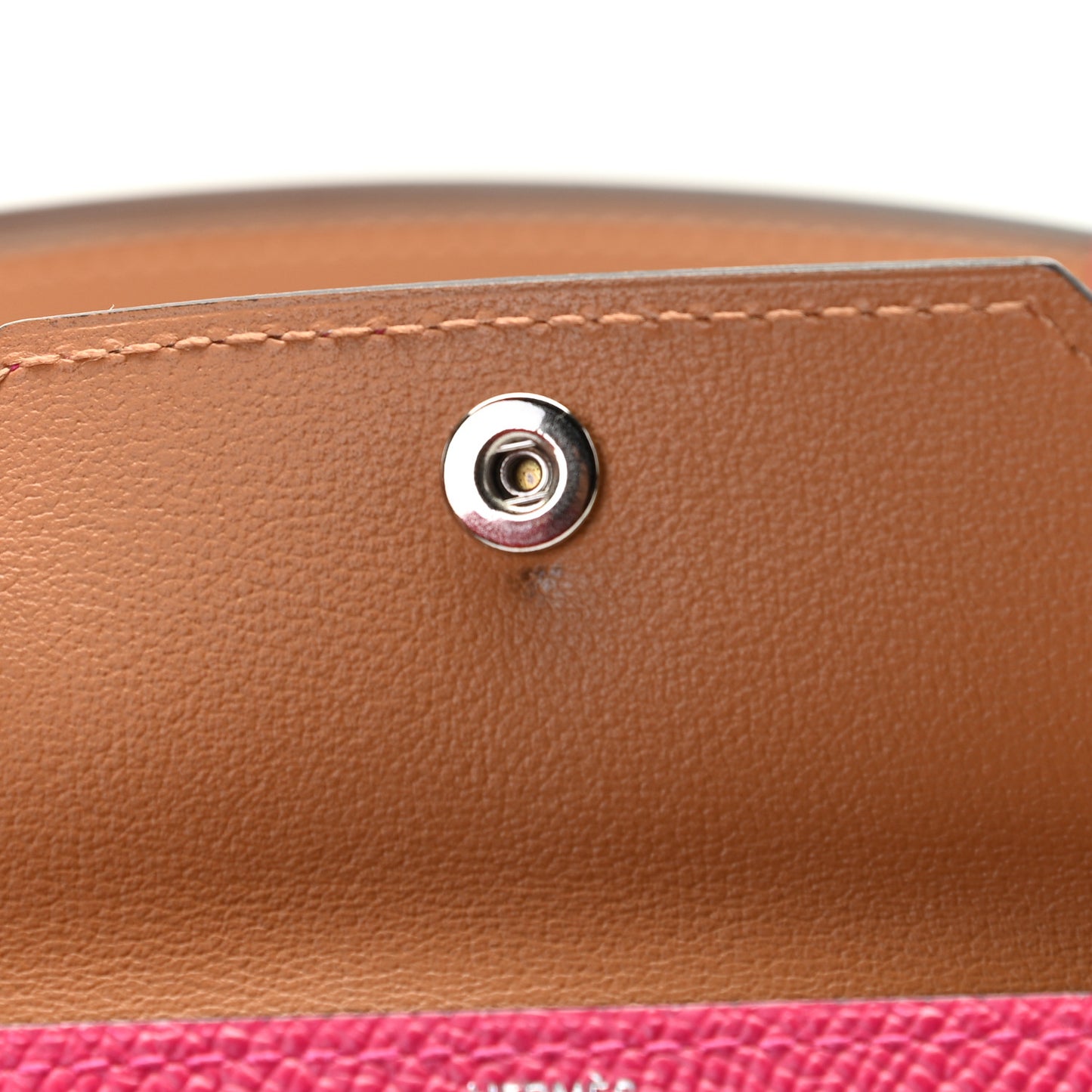 Epsom Kelly Pocket Belt Rose Mexico