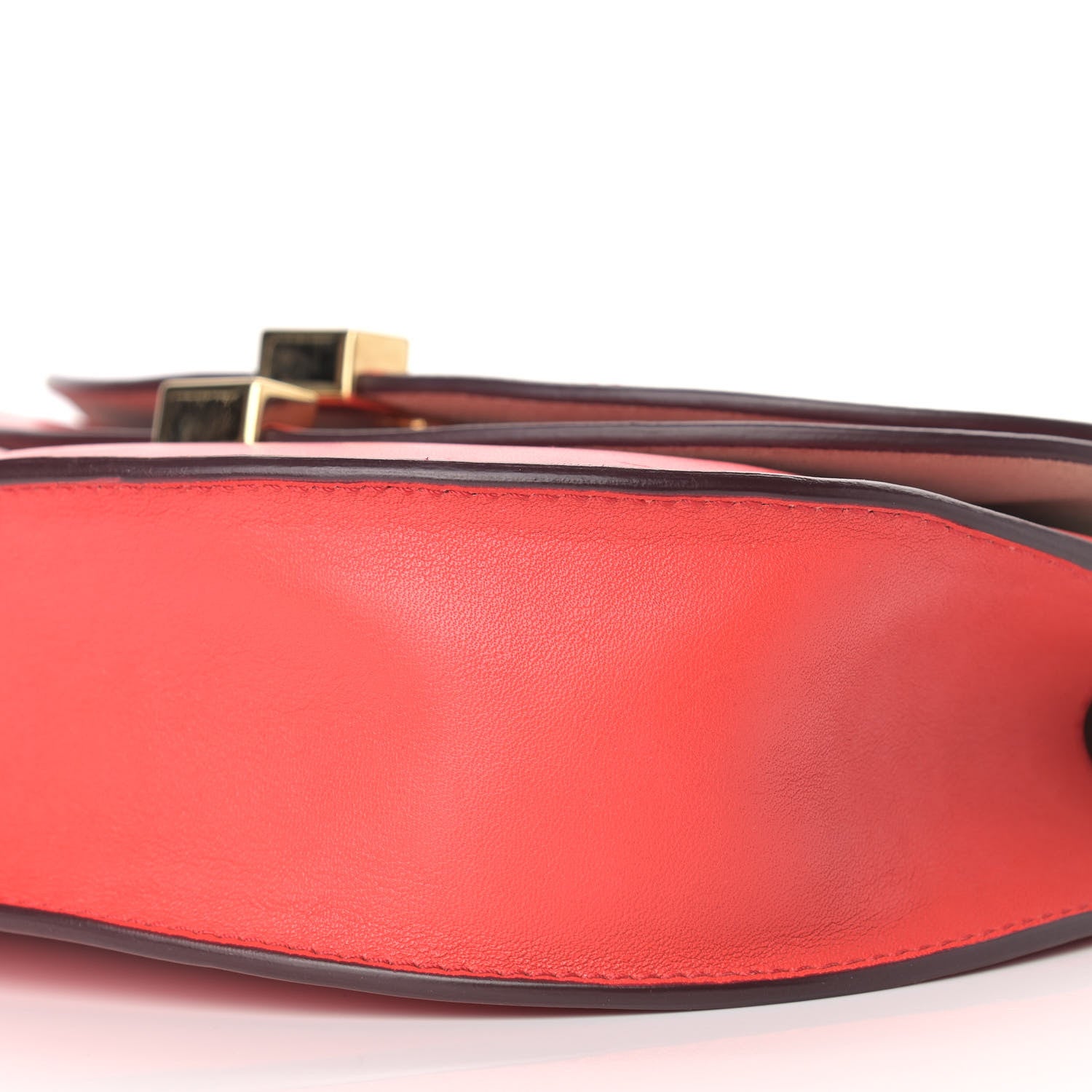 Chloe Calfskin Georgia Crossbody Bag Paprika Red 9 of 11