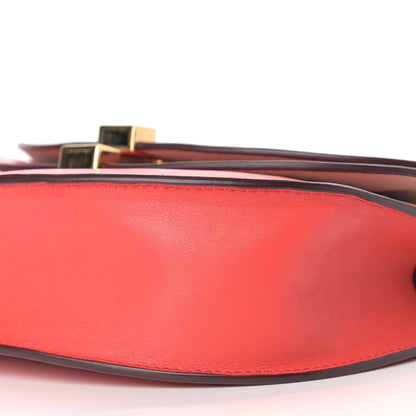Chloe Calfskin Georgia Crossbody Bag Paprika Red 9 of 11