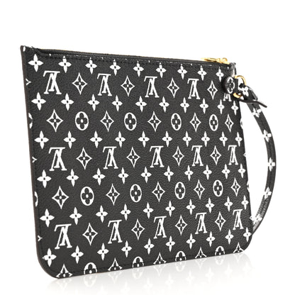 Louis Vuitton Monogram Giant Jungle Neverfull MM GM Pochette Black 3 of 7