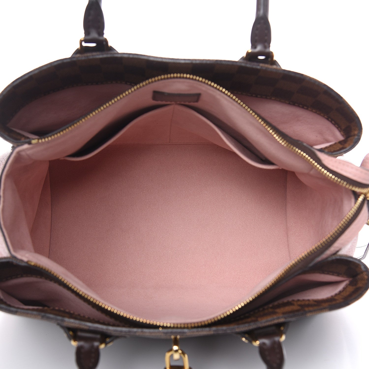 Louis Vuitton Cuir Taurillon Damier Ebene Normandy Magnolia 5 of 13