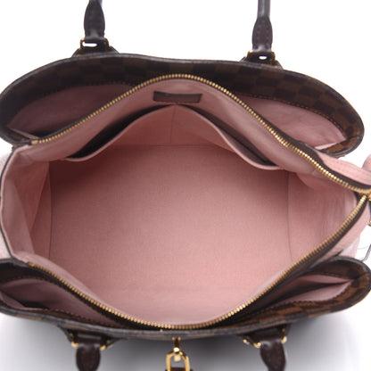Louis Vuitton Cuir Taurillon Damier Ebene Normandy Magnolia 5 of 13
