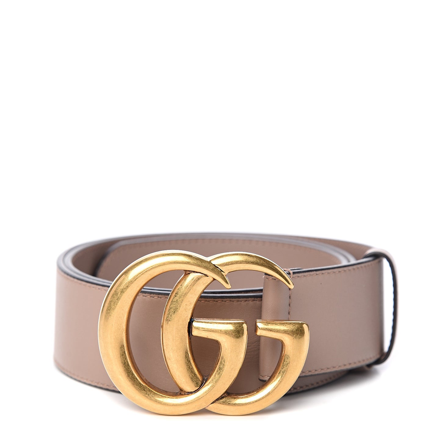 Calfskin Double G 40mm Belt 85 34 Porcelain Rose