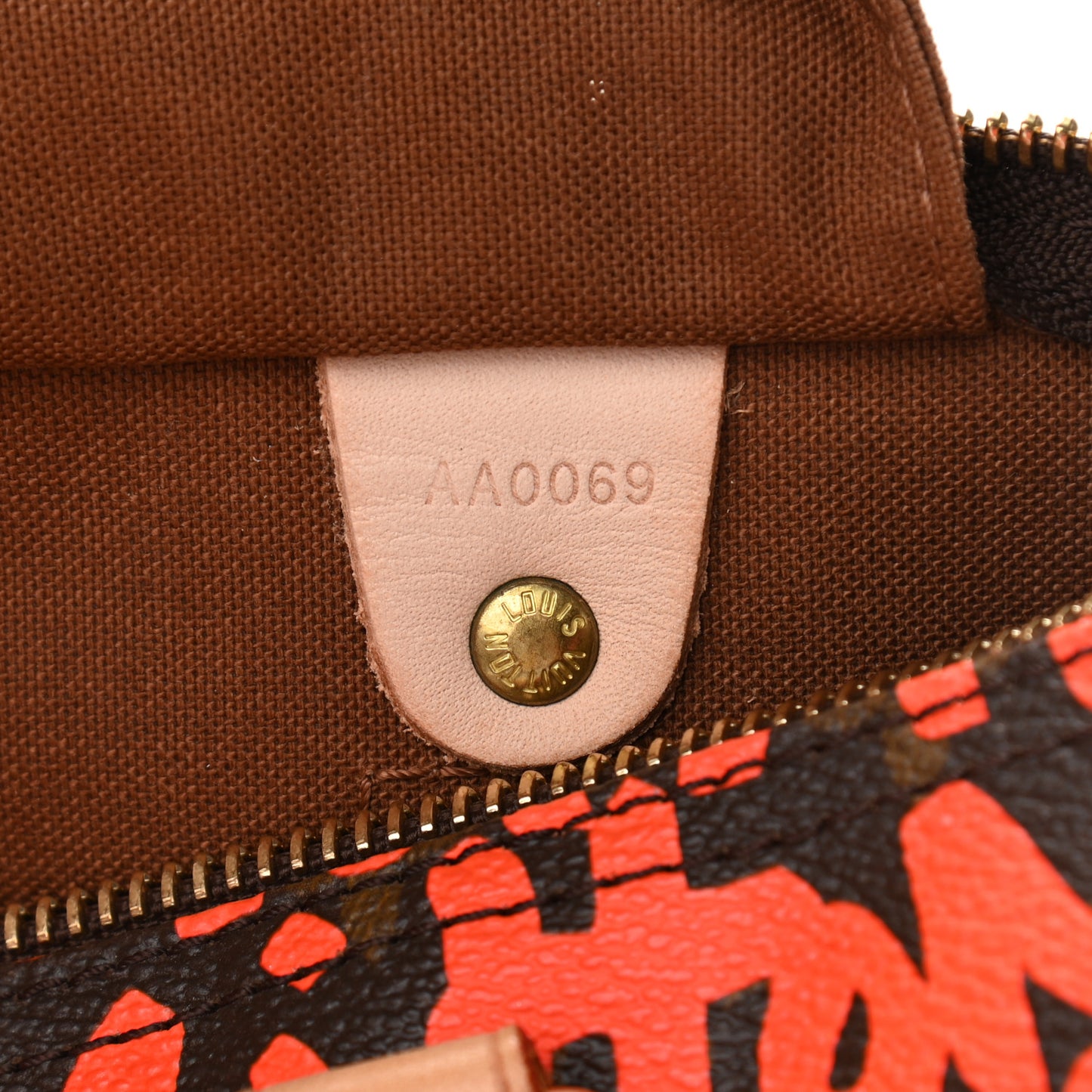 Monogram Graffiti Speedy 30 Orange