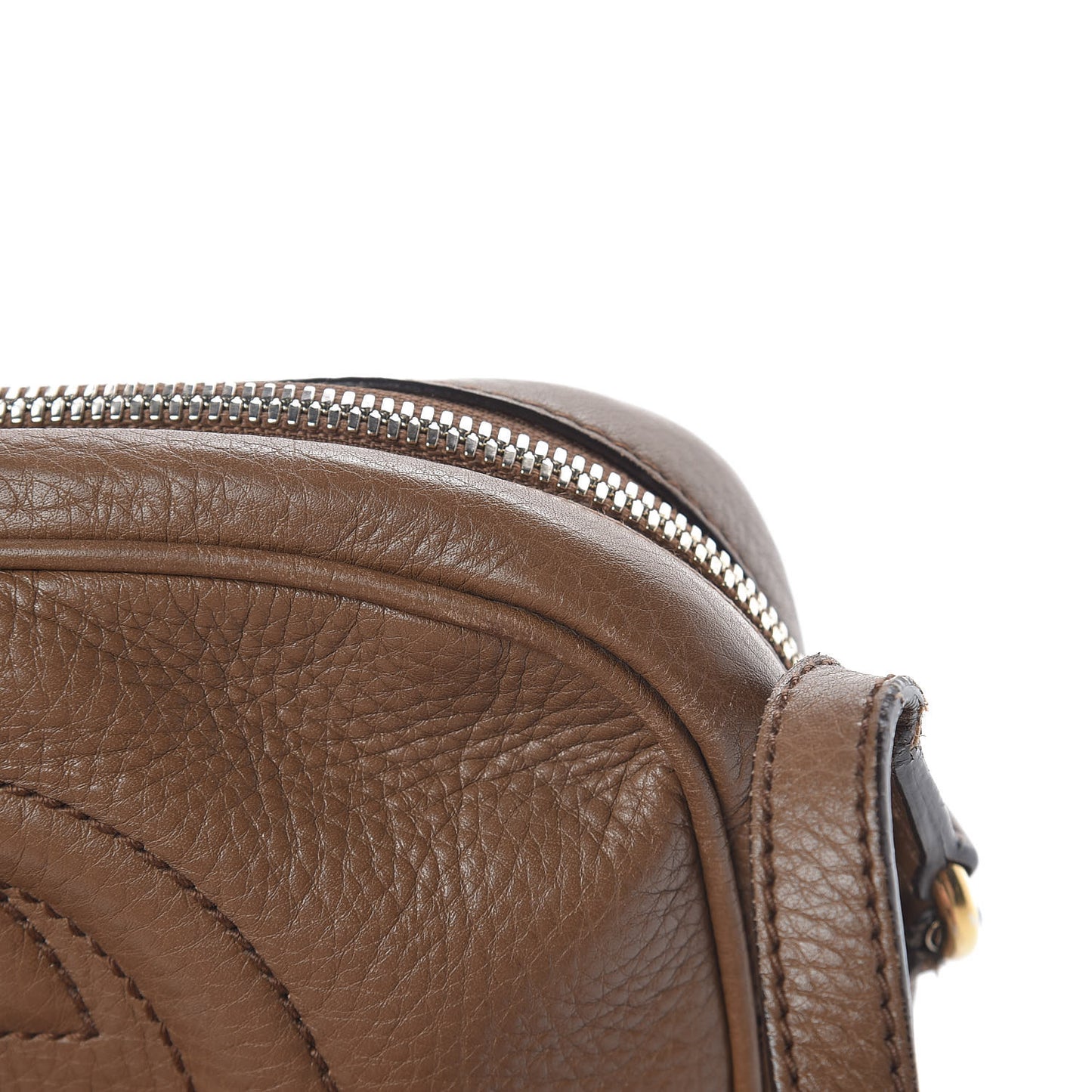 Cellarius Calfskin Small Soho Disco Bag Acero