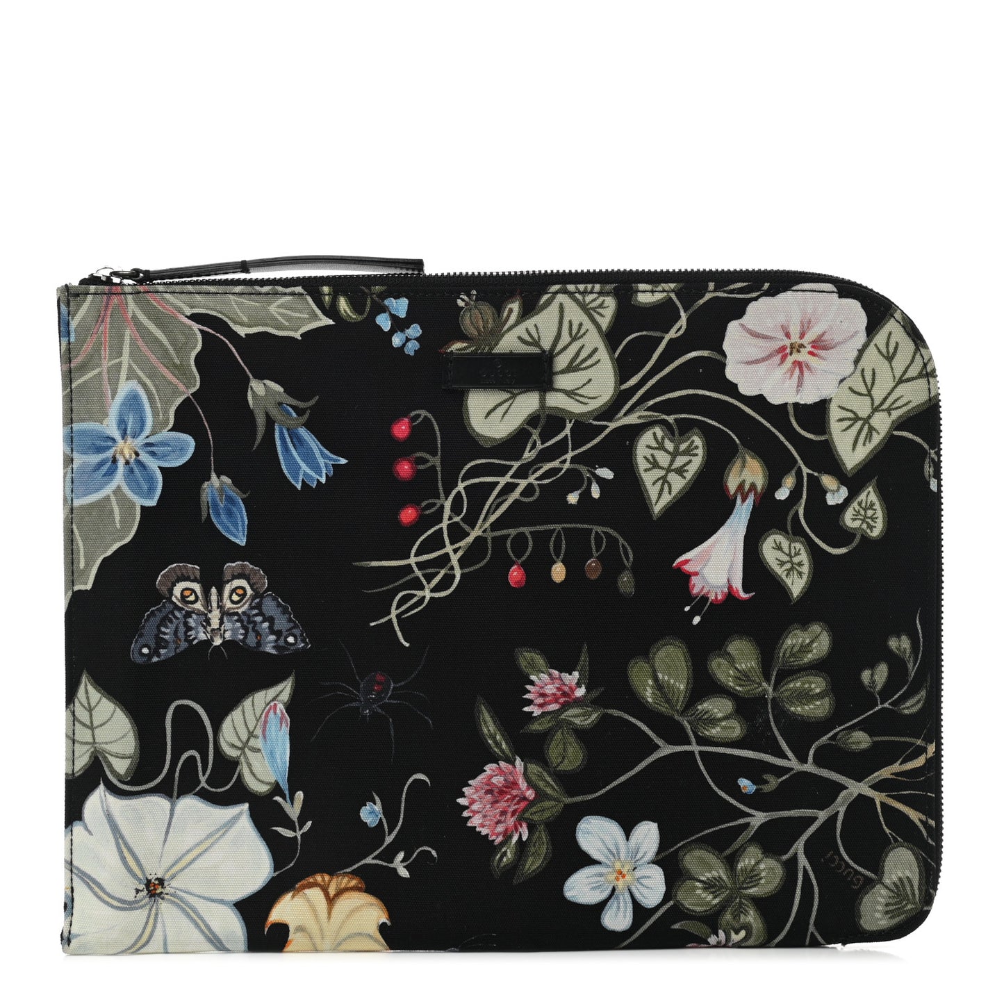 Canvas Flora Knight Travel Laptop Document Case Black
