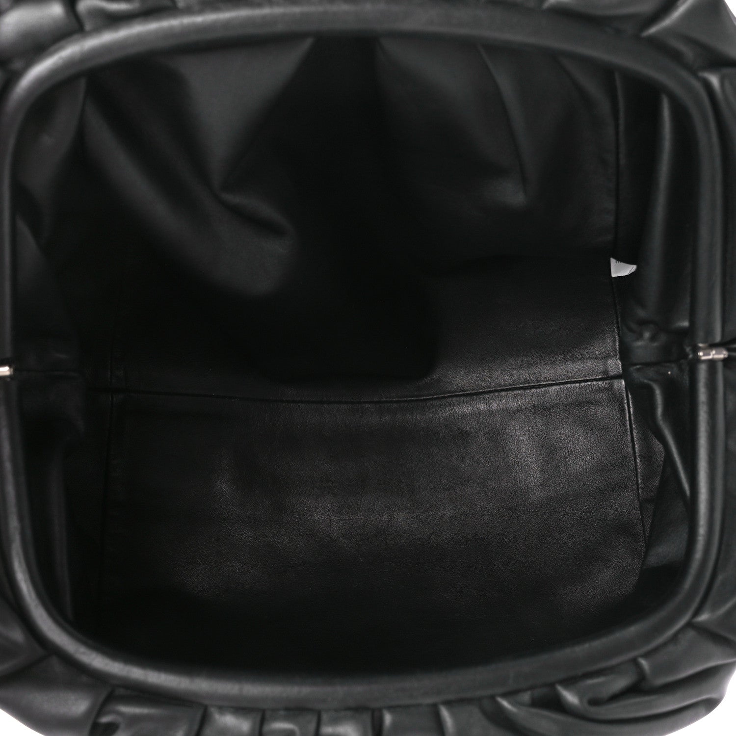 Bottega Veneta Smooth Butter Calf The Pouch Oversized Clutch Black 5 of 11