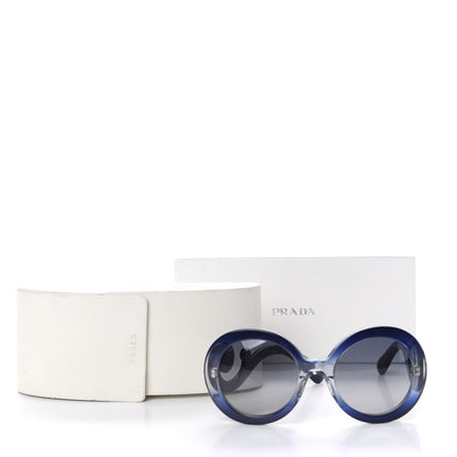 Prada Baroque Sunglasses SPR 27N Blue 7 of 7