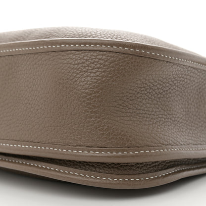 Hermes Taurillon Clemence Evelyne III PM Etoupe 10 of 10