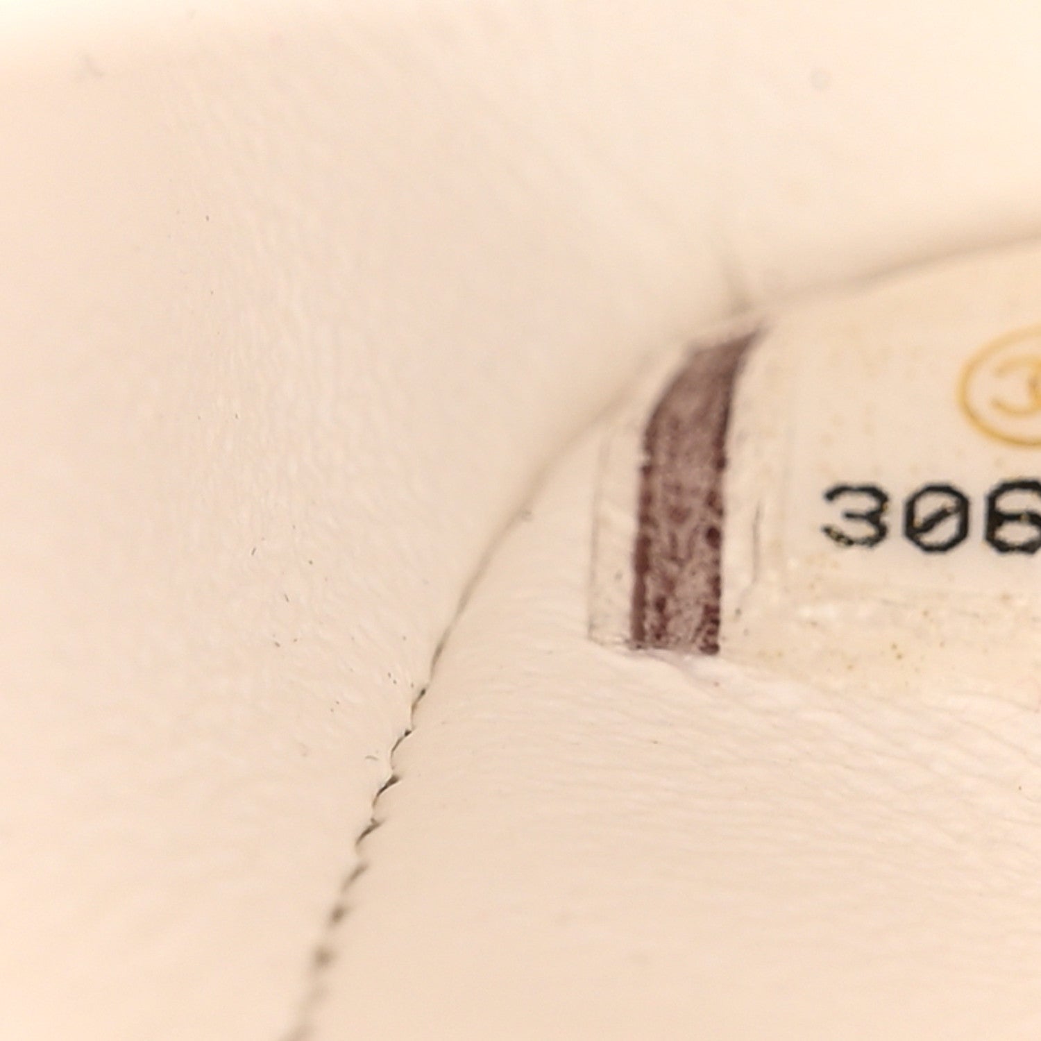 Chanel Caviar Quilted Medium Double Flap White 7 of 11
