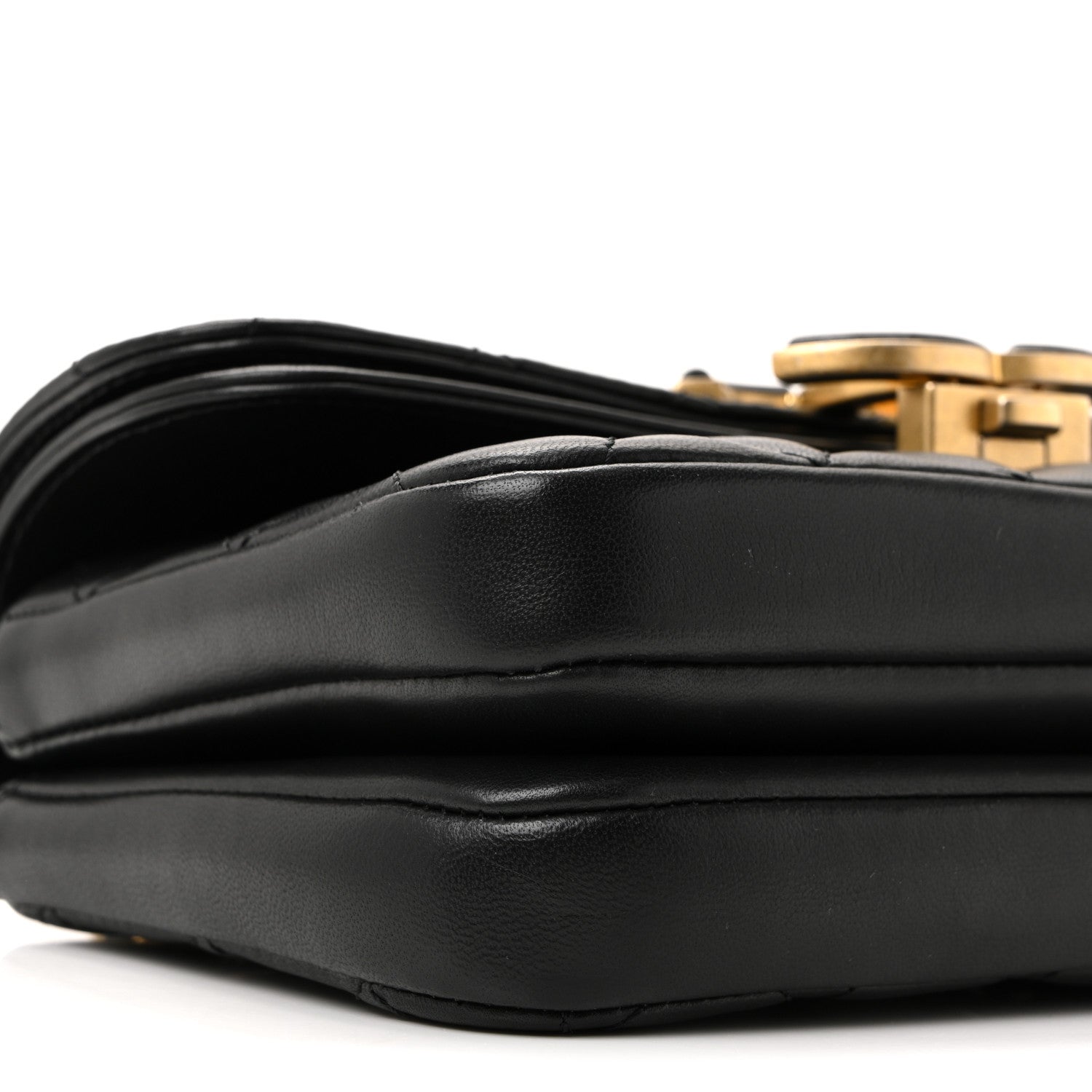 Chanel Lambskin Quilted Small CC Chic Flap Black 22 of 36