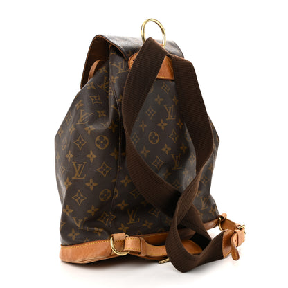 Louis Vuitton Monogram Montsouris GM Backpack 3 of 16