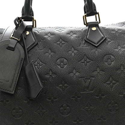 Louis Vuitton Empreinte Monogram Speedy Soft 30 Black 7 of 9