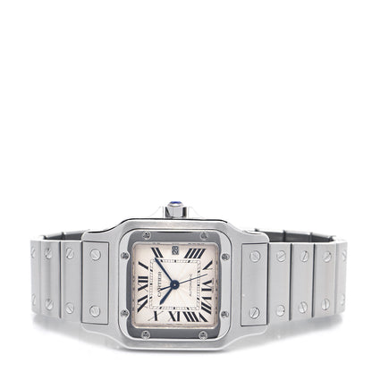Cartier Stainless Steel 29mm Santos De Cartier Galbee Automatic Watch 2 of 4
