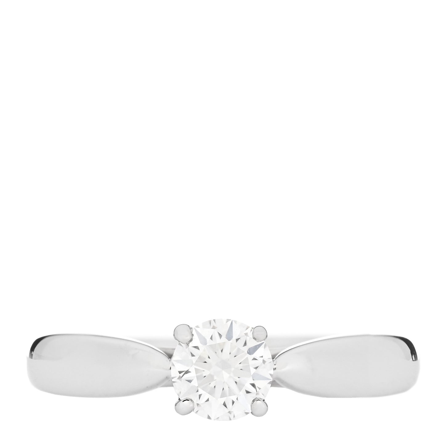 Platinum Diamond .32ct Harmony Solitaire Engagement Ring 47 4