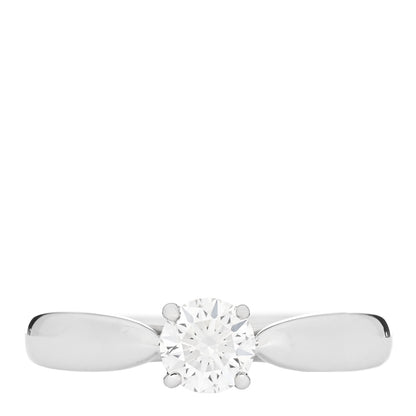 Tiffany Platinum Diamond .32ct Harmony Solitaire Engagement Ring 47 4 1 of 7