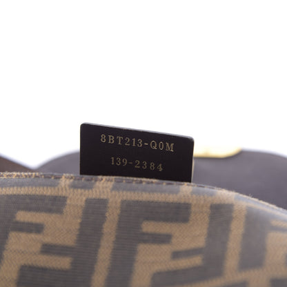 Fendi Zucca Vitello Artic Mini Messenger Bag Tobacco Castagna 10 of 13