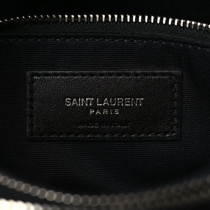 Saint Laurent Calfskin Y Quilted Monogram Medium Loulou Chain Satchel Medium Blue 6 of 12