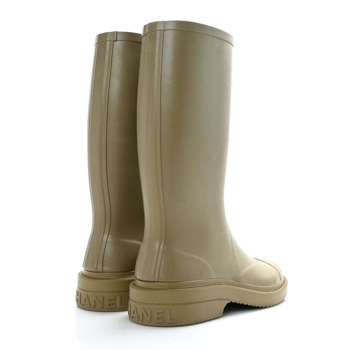 Caoutchouk CC High Boots 39 Dark Beige