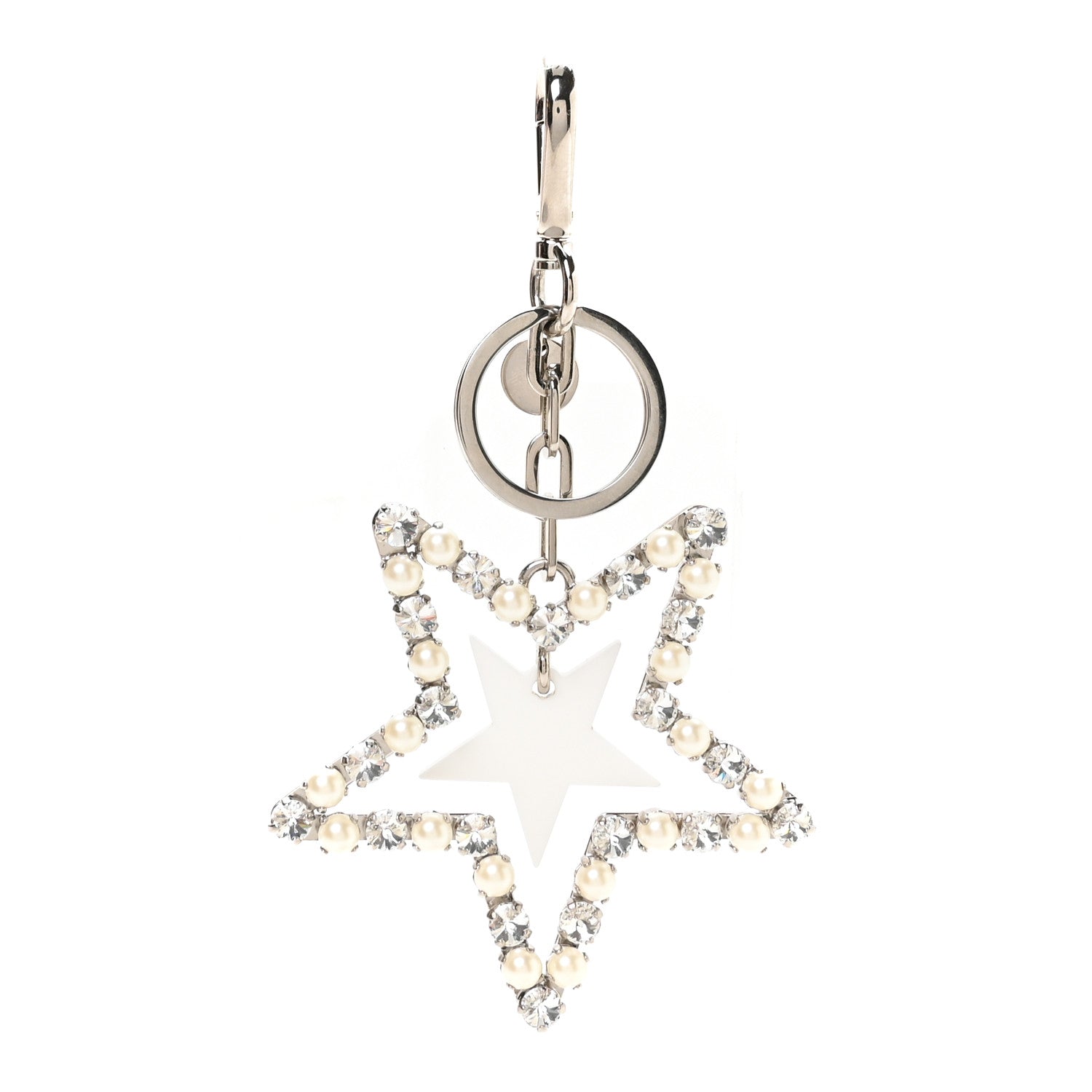 Miu Miu Pearl Star Bag Charm 1 of 4