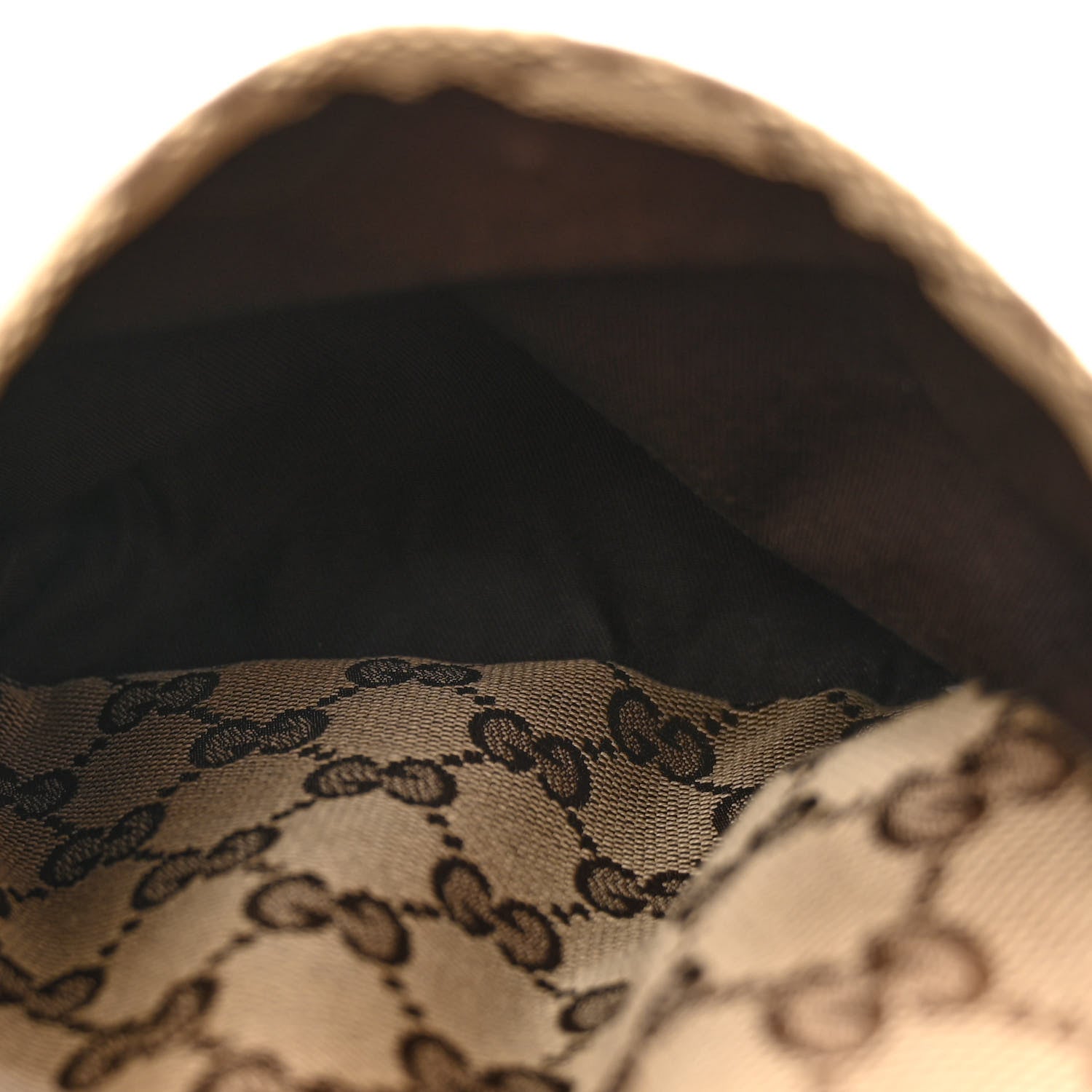 Gucci GG Monogram Web Double Pocket Belt Bag Dark Brown 5 of 12