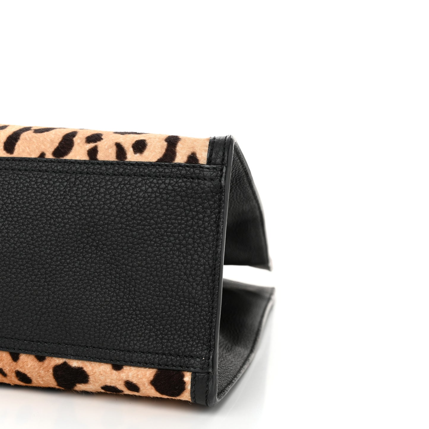 Pony Hair Cheetah Print Medium Jackie Top Handle Bag