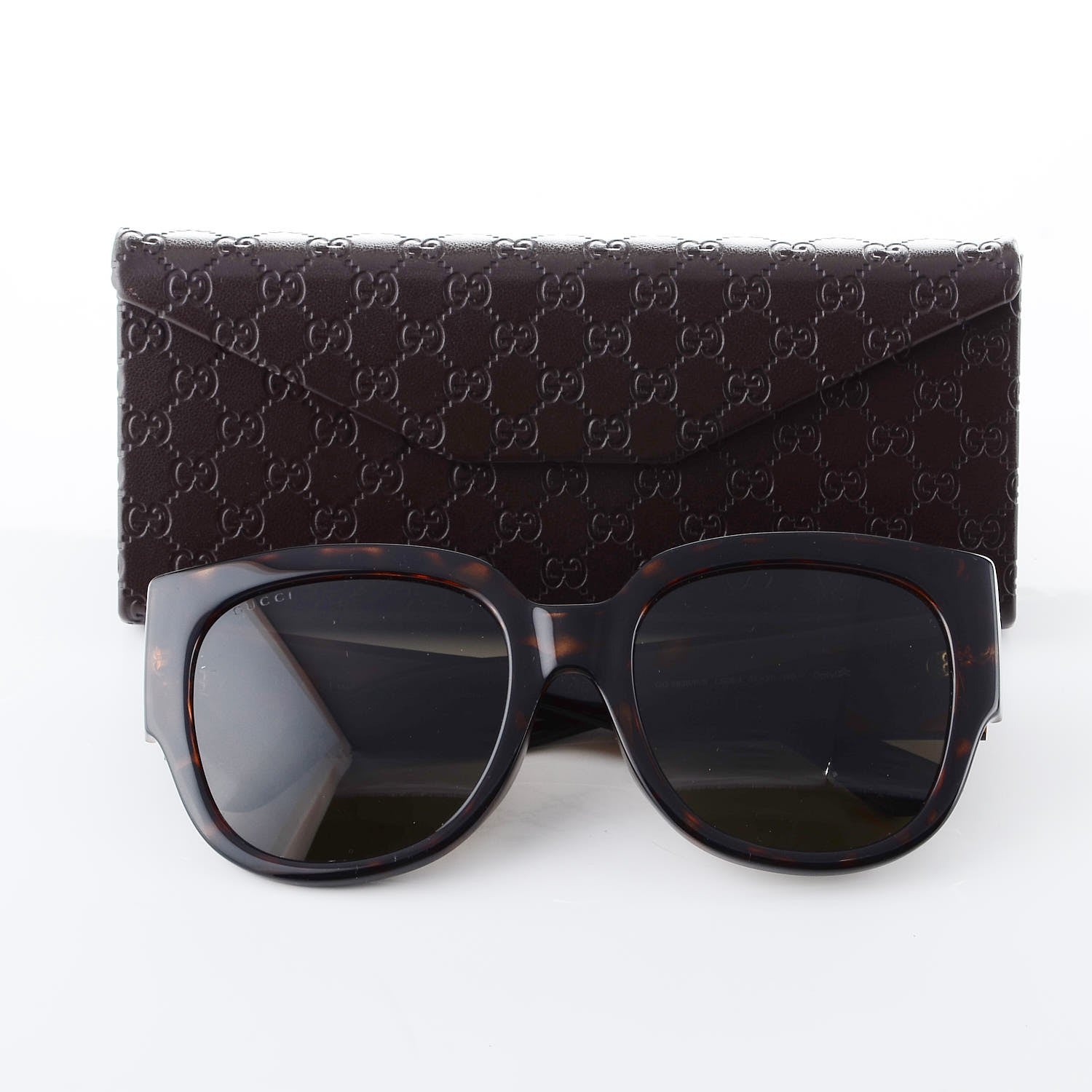 Gucci Oversized Sunglasses GG 3836/F/S Tortoise 9 of 9