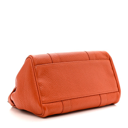 Mulberry Classic Grain Small Bayswater Satchel Mandarin 4 of 11