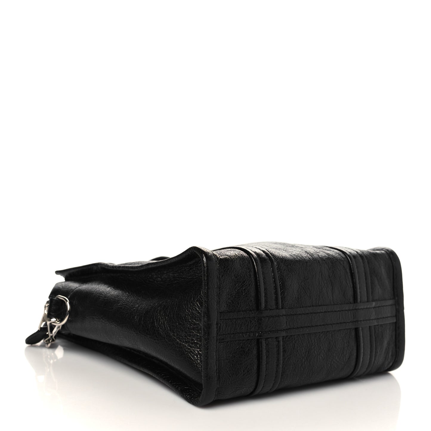 Agneau XS Bazar Shopper Tote Black