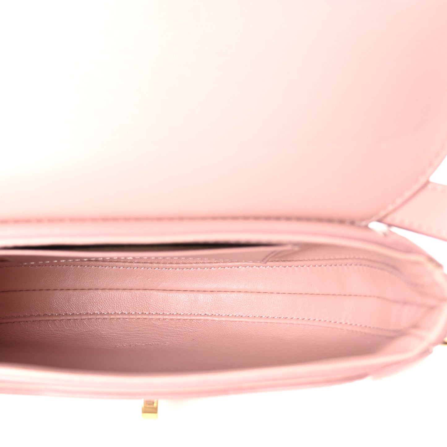 Satinated Calfskin Besace Small 16 Vintage Pink