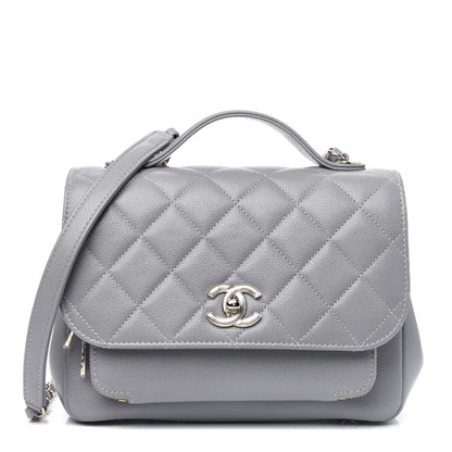 Chanel Caviar Quilted Medium Business Affinity Flap Grey 1 of 4