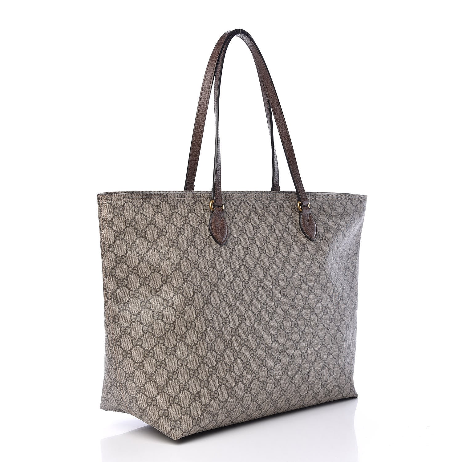 Gucci GG Supreme Monogram Medium Ophidia Shopping Tote Ebony 3 of 11