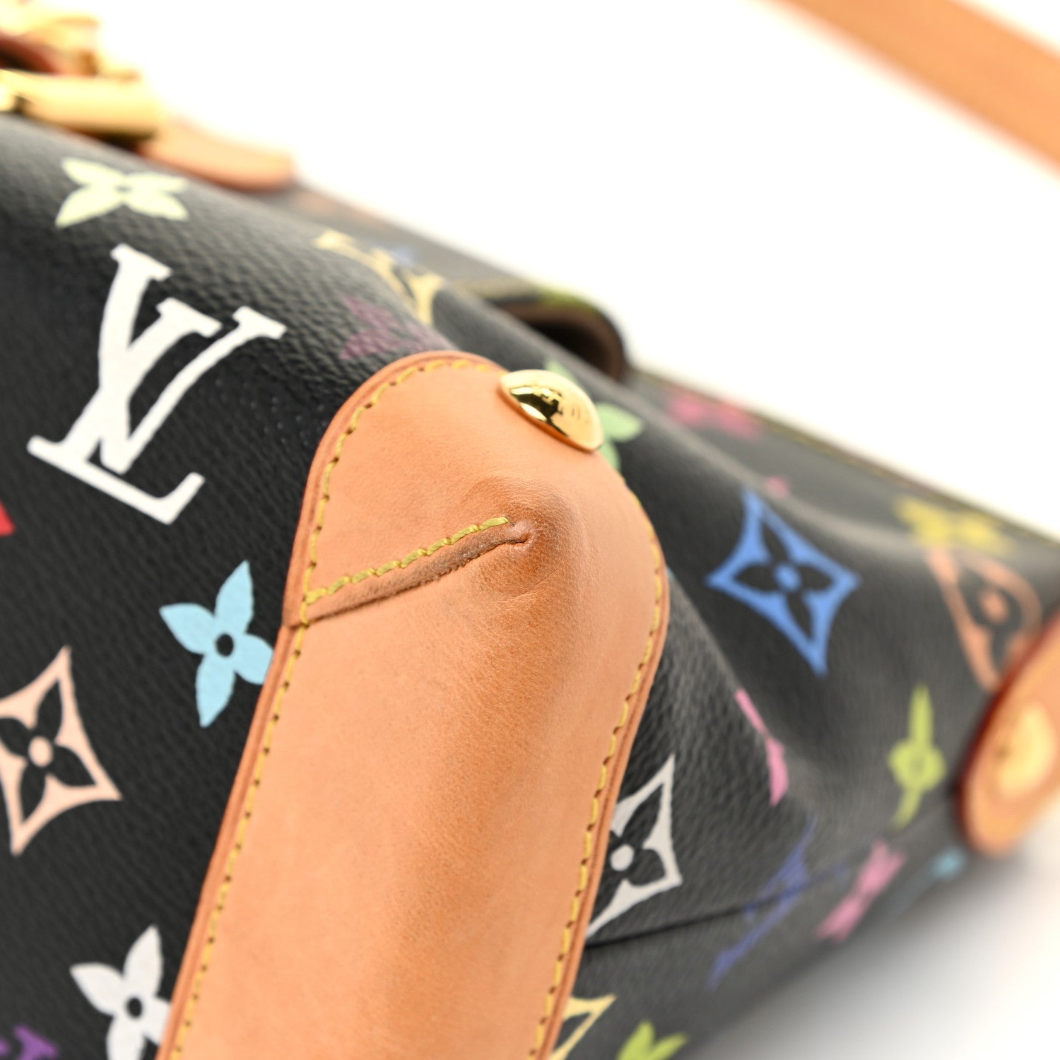 Louis Vuitton Monogram Multicolor Eliza Black 10 of 16