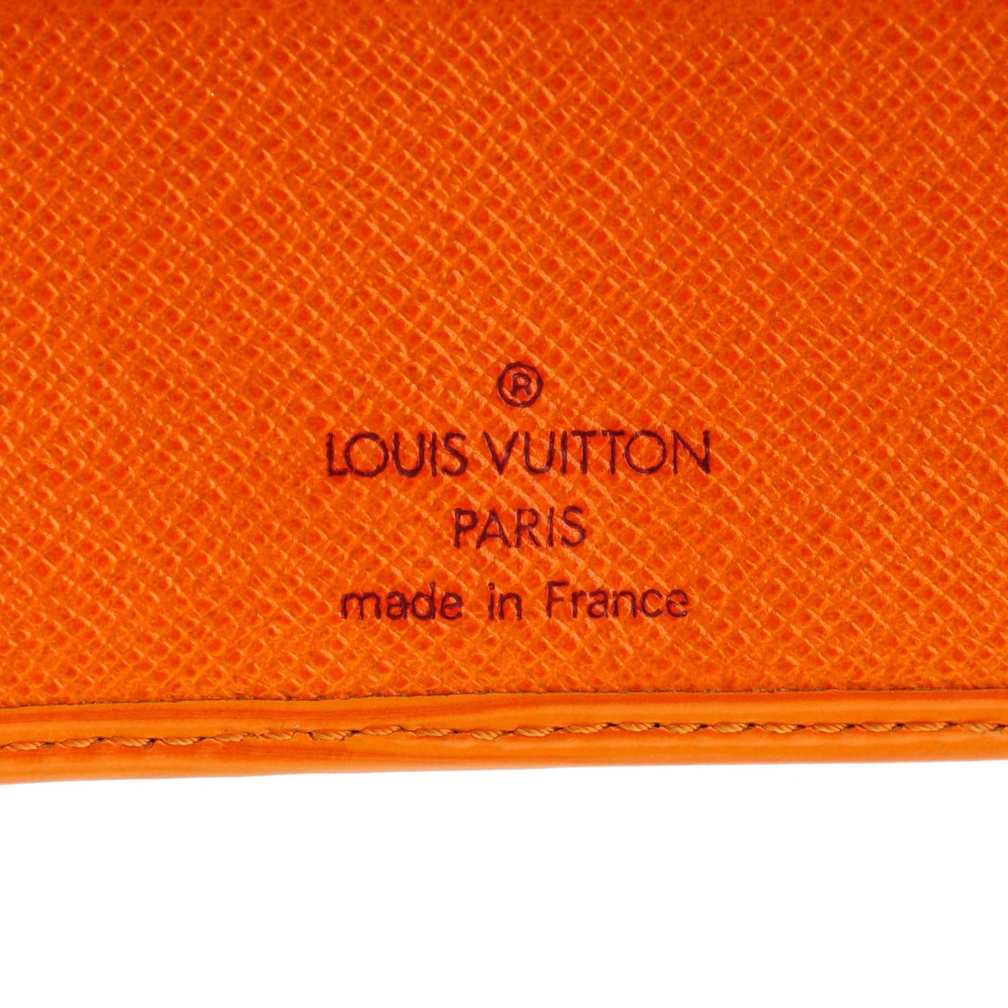Epi Porte-Billets Compact Wallet Mandarin