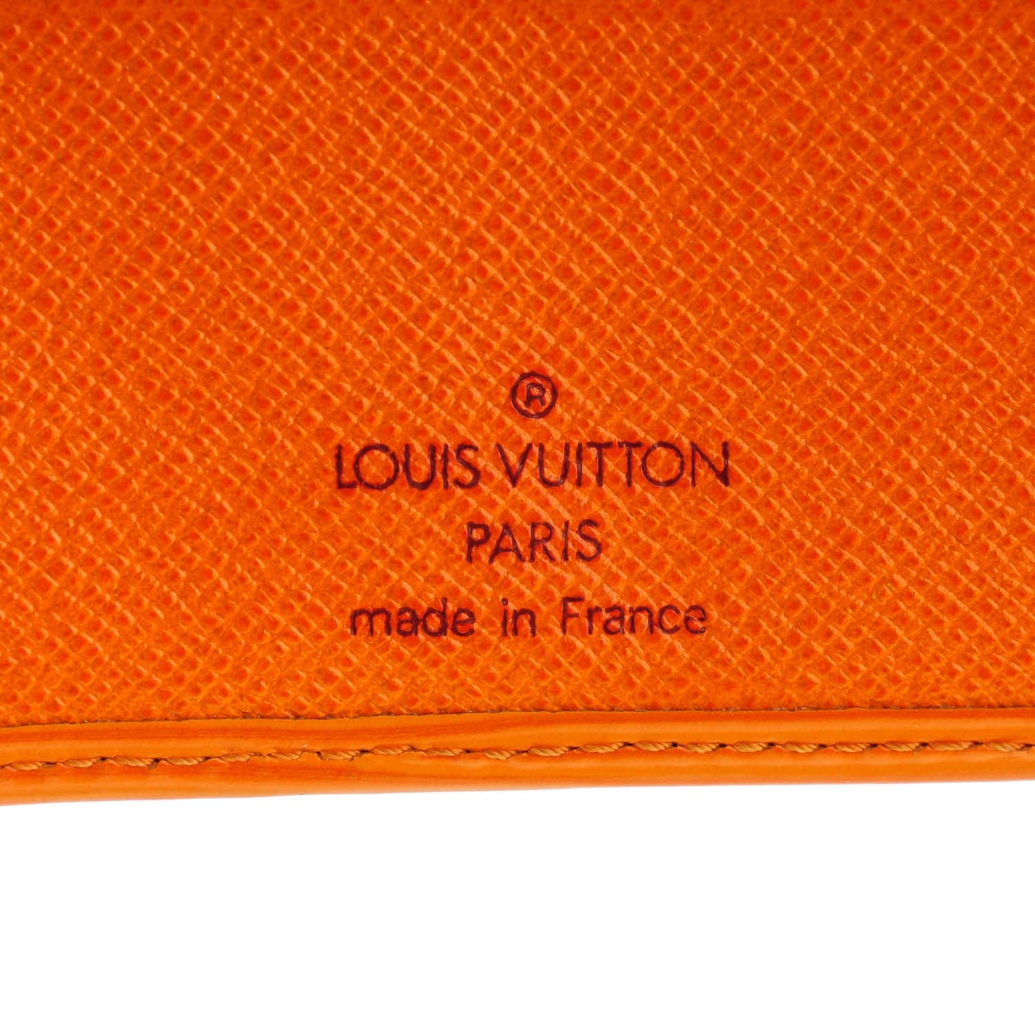 Louis Vuitton Epi Porte-Billets Compact Wallet Mandarin 6 of 8