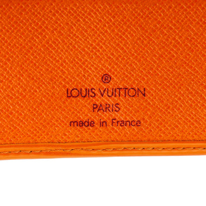 Louis Vuitton Epi Porte-Billets Compact Wallet Mandarin 6 of 8