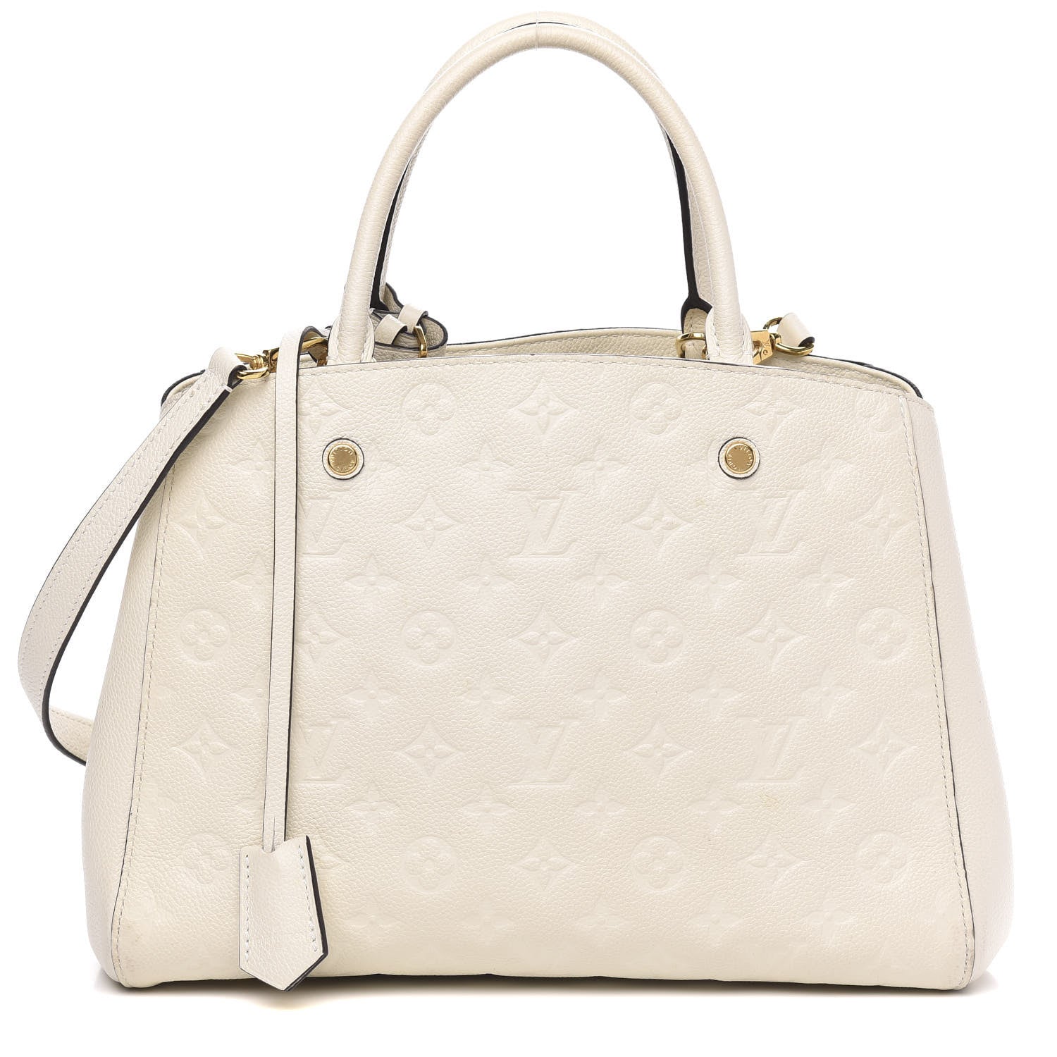 Louis Vuitton Empreinte Montaigne MM Neige 1 of 13