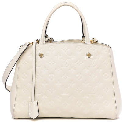 Louis Vuitton Empreinte Montaigne MM Neige 1 of 13