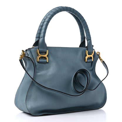 Chloe Calfskin Medium Marcie Satchel Cloudy Blue 3 of 15