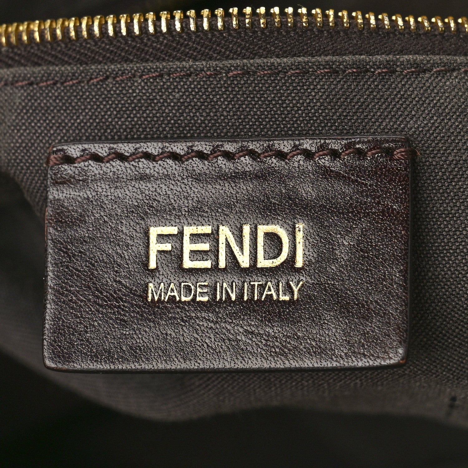 Fendi Zucca Studded Bag De Jour Tobacco 6 of 14