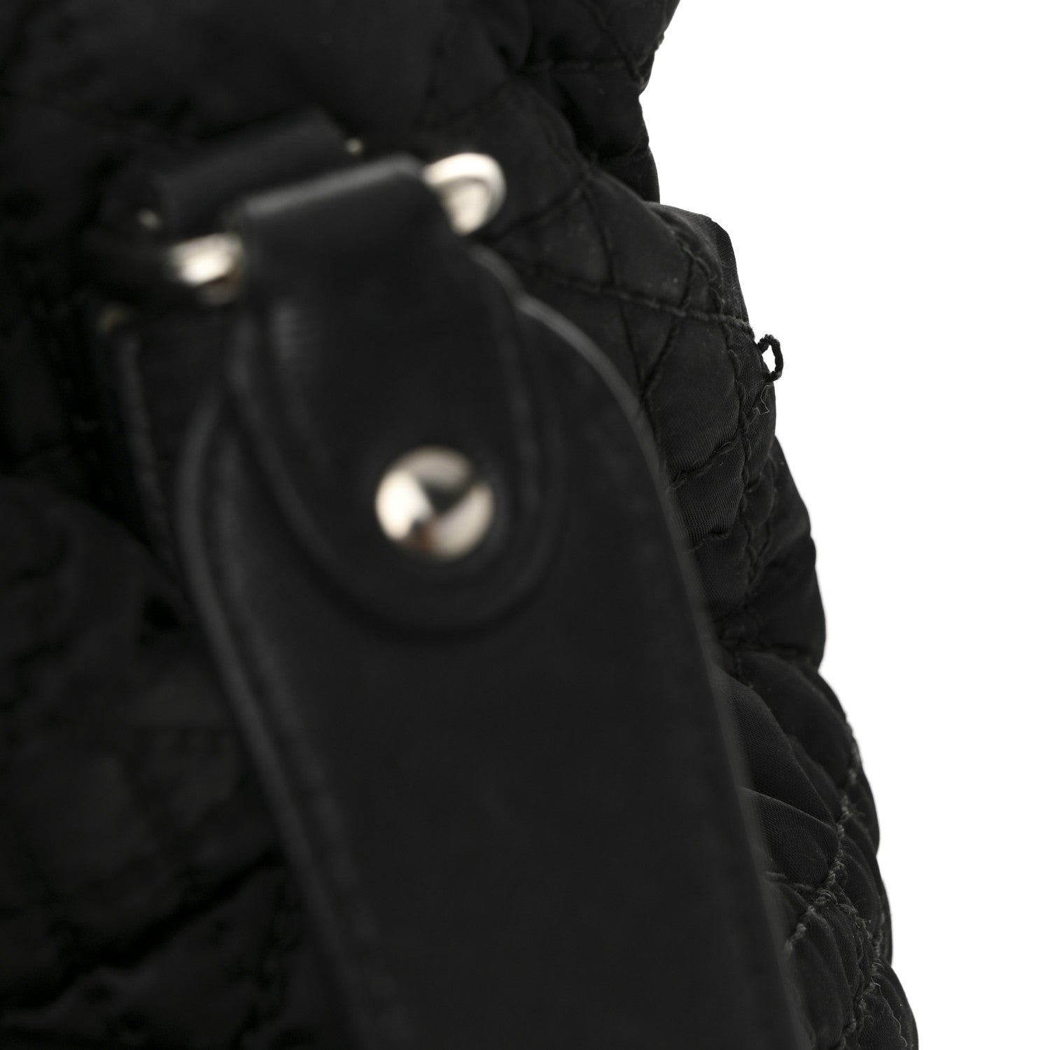 Christian Dior Nylon Cannage Charming Lock Tote Black 11 of 11