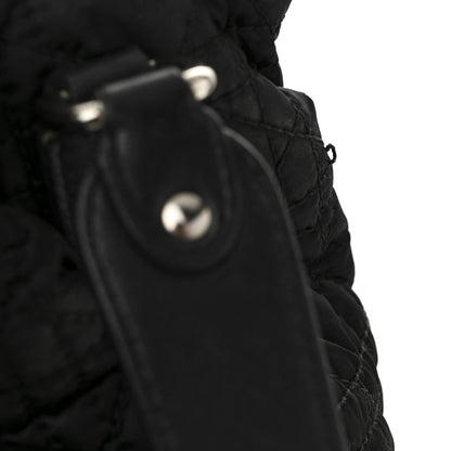 Christian Dior Nylon Cannage Charming Lock Tote Black 11 of 11