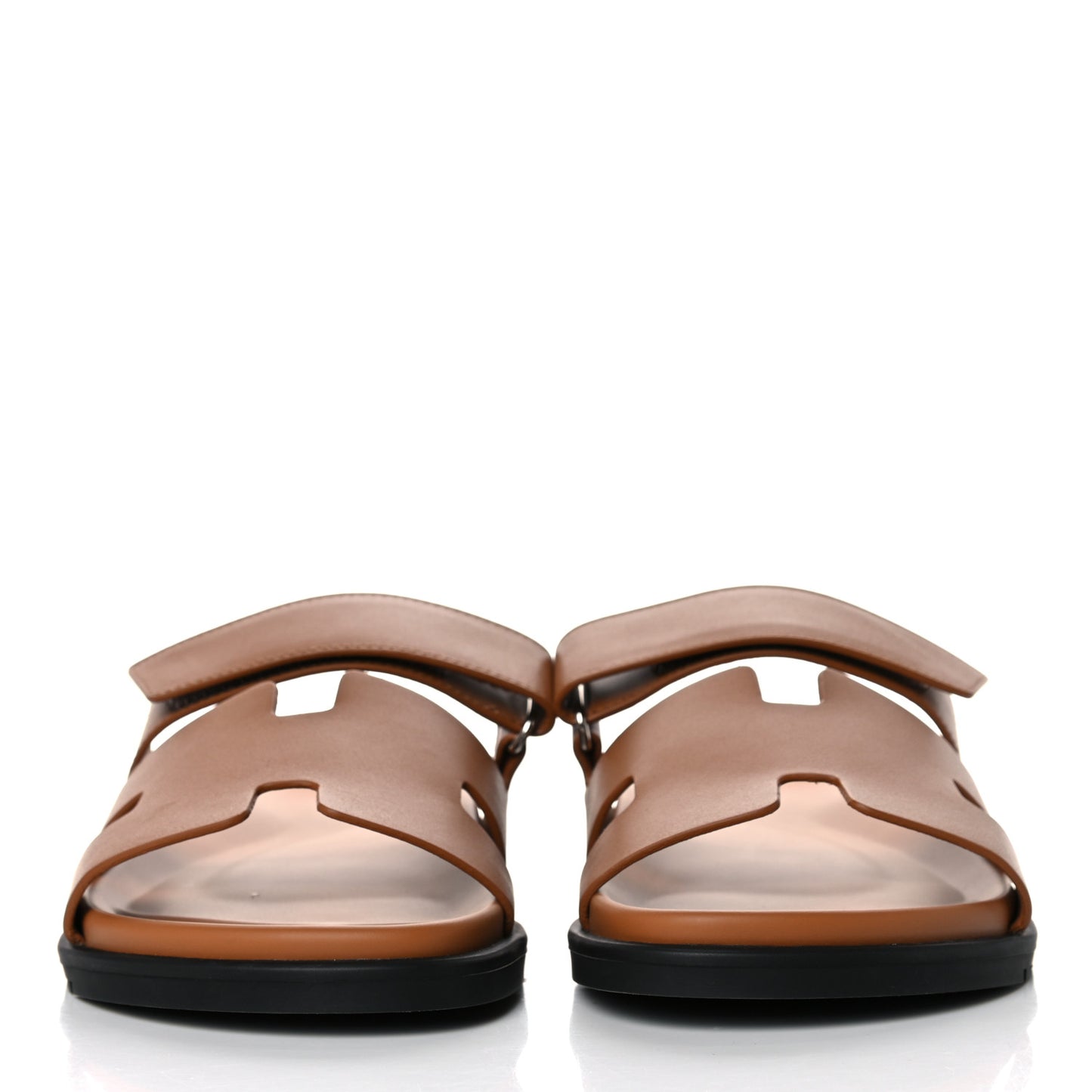 Calfskin Mens Chypre Sandals 42 Gold