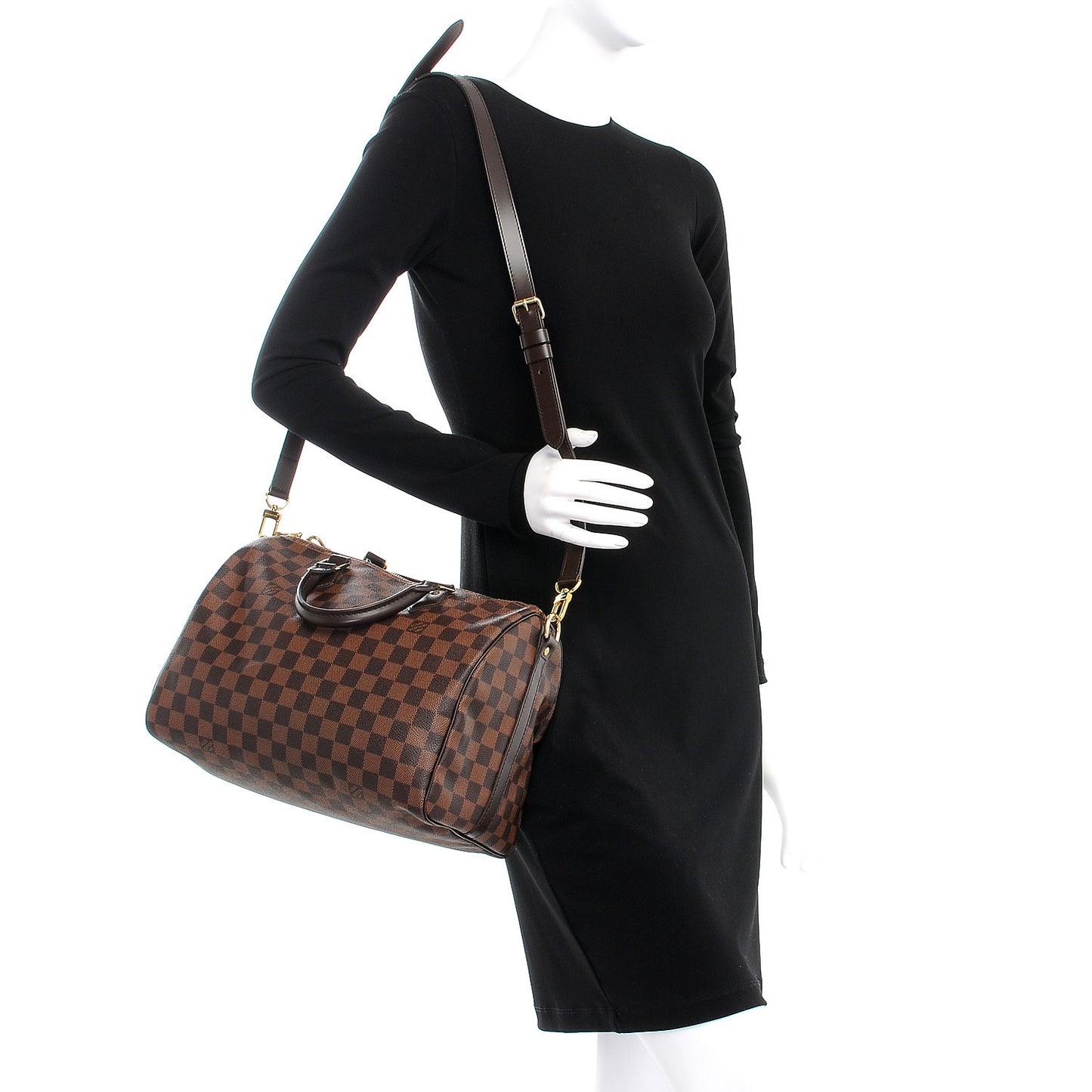 Damier Ebene Speedy Bandouliere 30